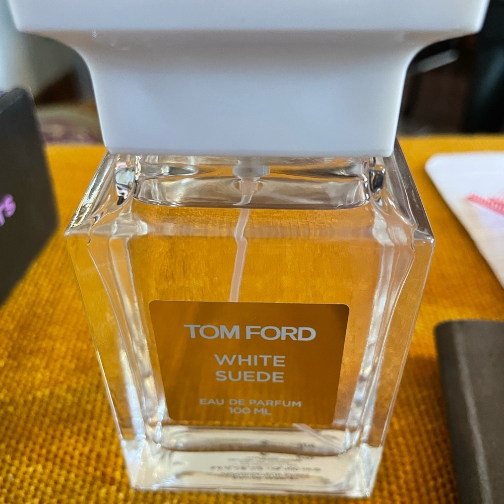 Tom Ford White Suede Tester